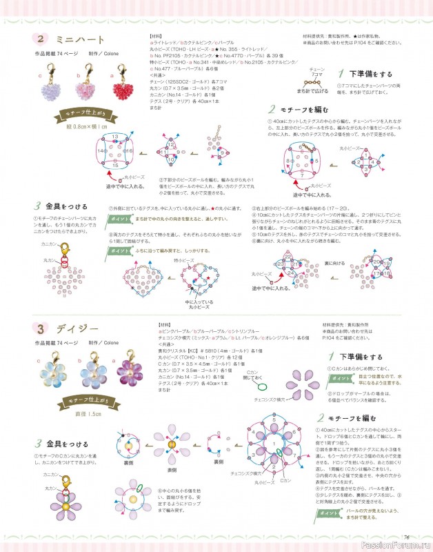 Коллекция проектов для рукодельниц в журнале «Bead friend - Spring 2025»