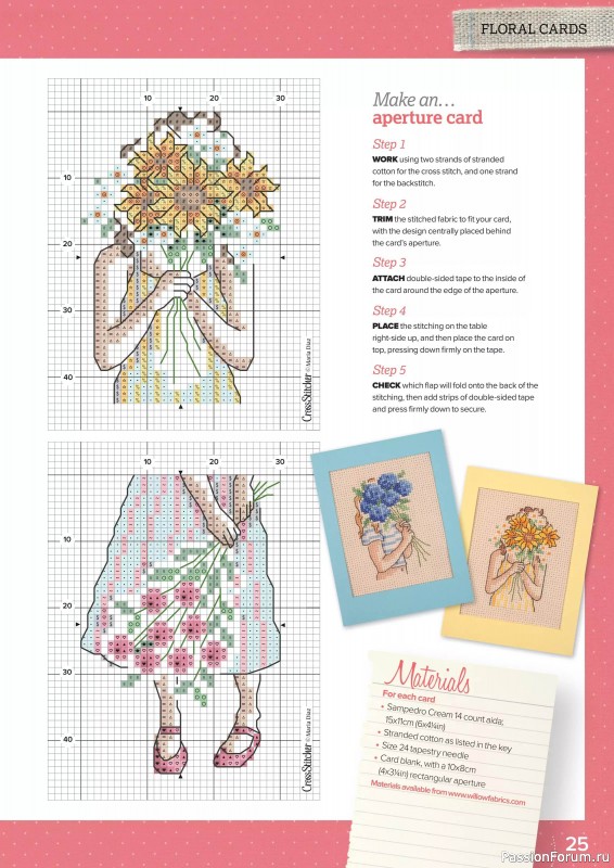 Коллекция вышивки в журнале «CrossStitcher №412 2024»