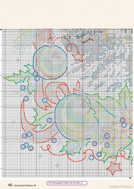 Коллекция вышивки в журнале «Kreuzstich Motive №30 2024»
