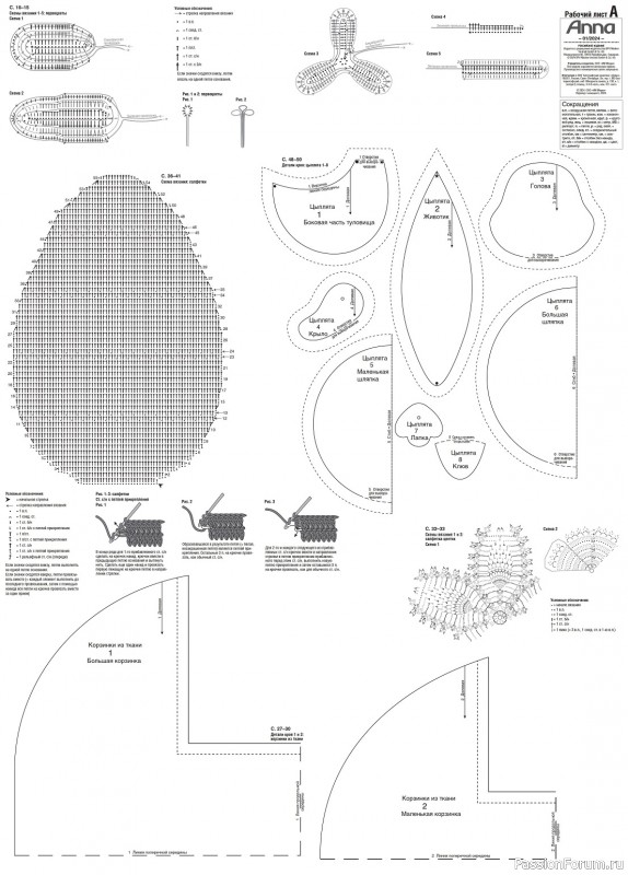 Коллекция проектов для рукодельниц в журнале «Anna №1 2024 Весна»