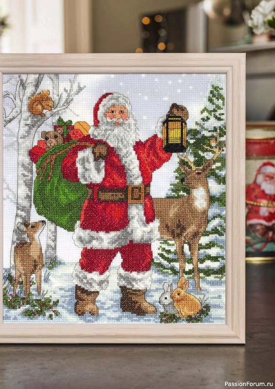 Коллекция вышивки в журнале «Cross Stitch Gold - Christmas 2024»