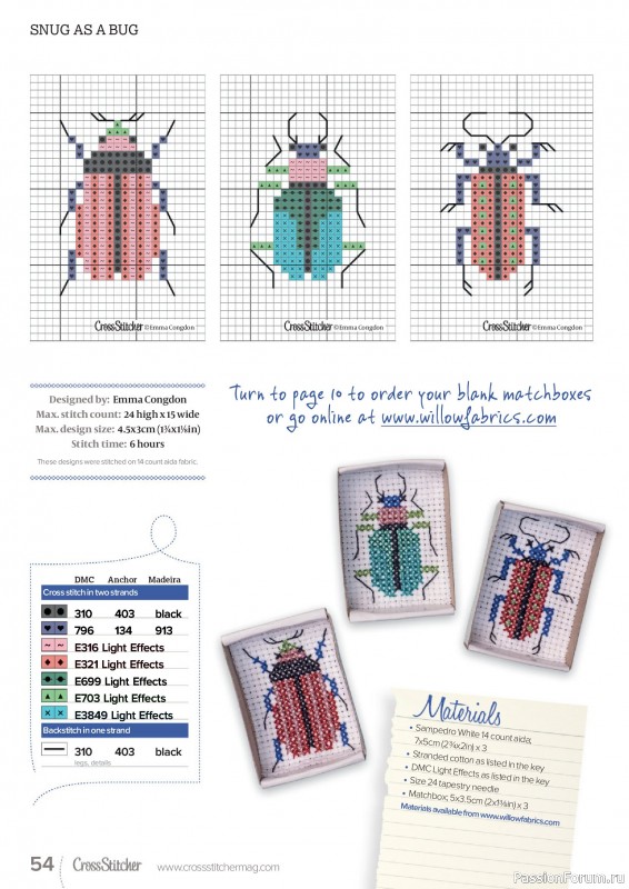 Коллекция вышивки в журнале «CrossStitcher №421 2025»