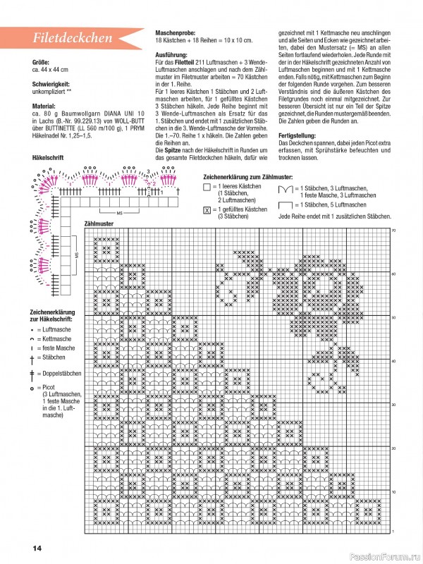 Вязаные проекты крючком в журнале «FiletHakeln Leicht gemacht №2 2025»