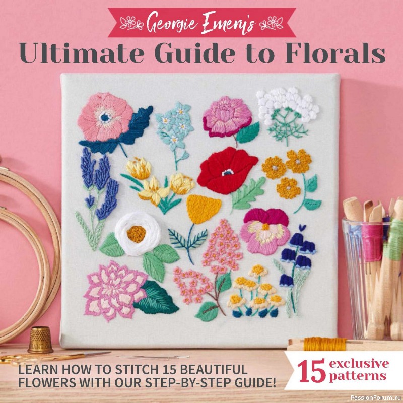 Коллекция вышивки в журнале «Love Embroidery №55 2024»