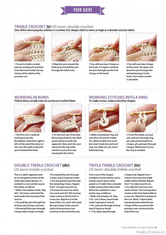 Вязаные проекты крючком в журнале «Simply Crochet №161 2025»