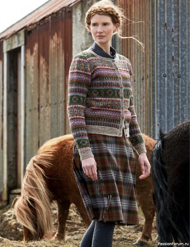 Вязаные проекты в книге «Shetland»