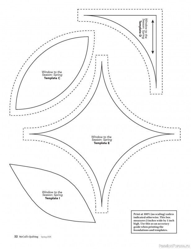 Коллекция проектов для рукодельниц в журнале «McCalls Quilting - Spring 2025»