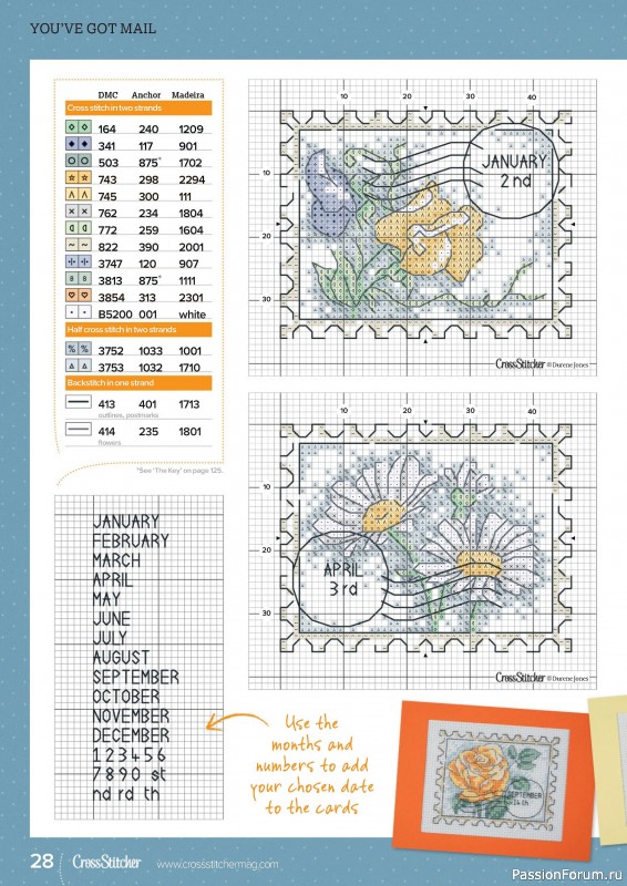 Коллекция вышивки в журнале «CrossStitcher №414 2024»