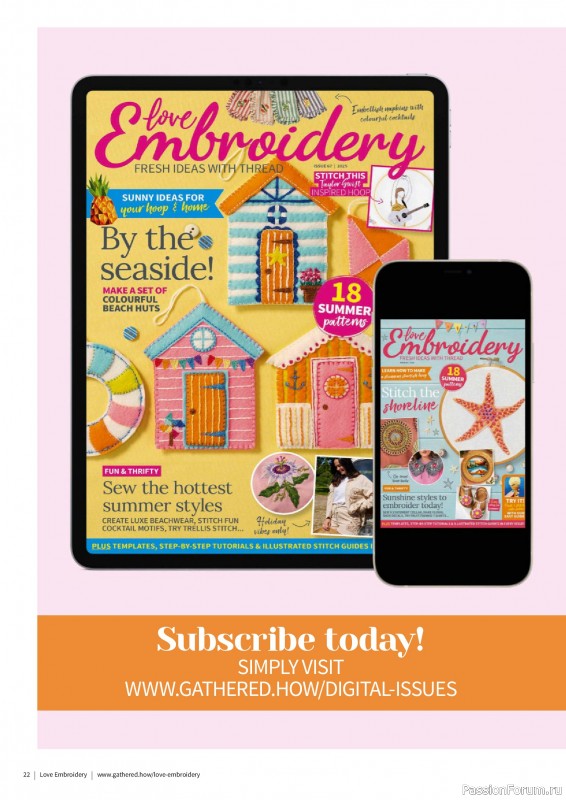 Коллекция вышивки в журнале «Love Embroidery №67 2025»