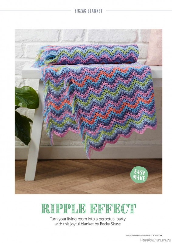 Вязаные проекты крючком в журнале «Simply Crochet №125 2022»