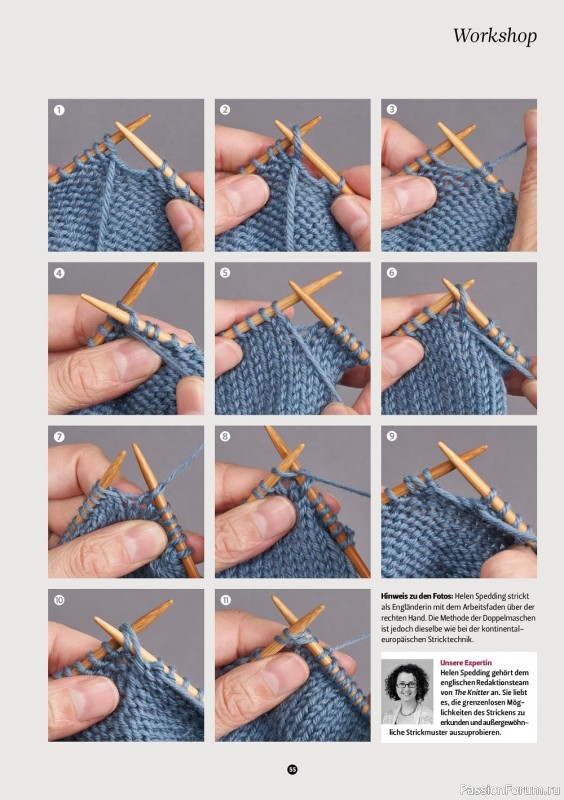 Вязаные модели крючком в журнале «The Knitter Germany №61 2022 »