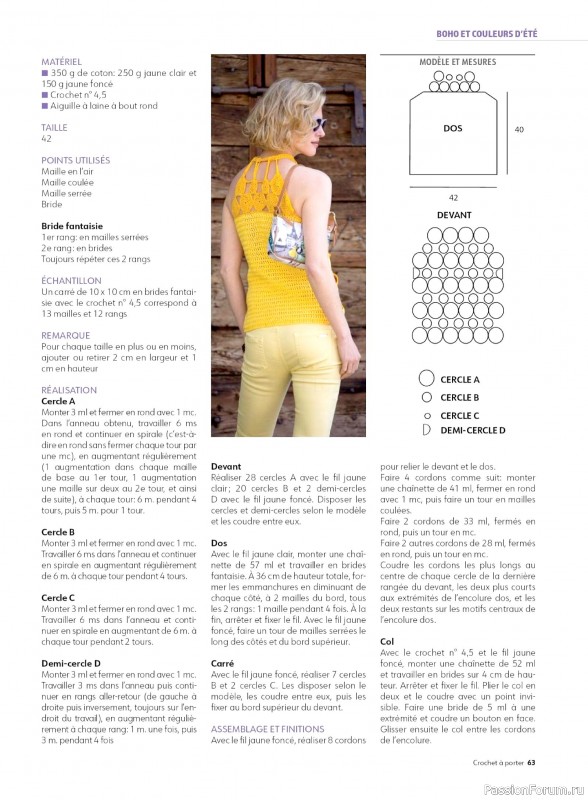 Вязаные проекты крючком в журнале «Crochet a Porter №2 2025»