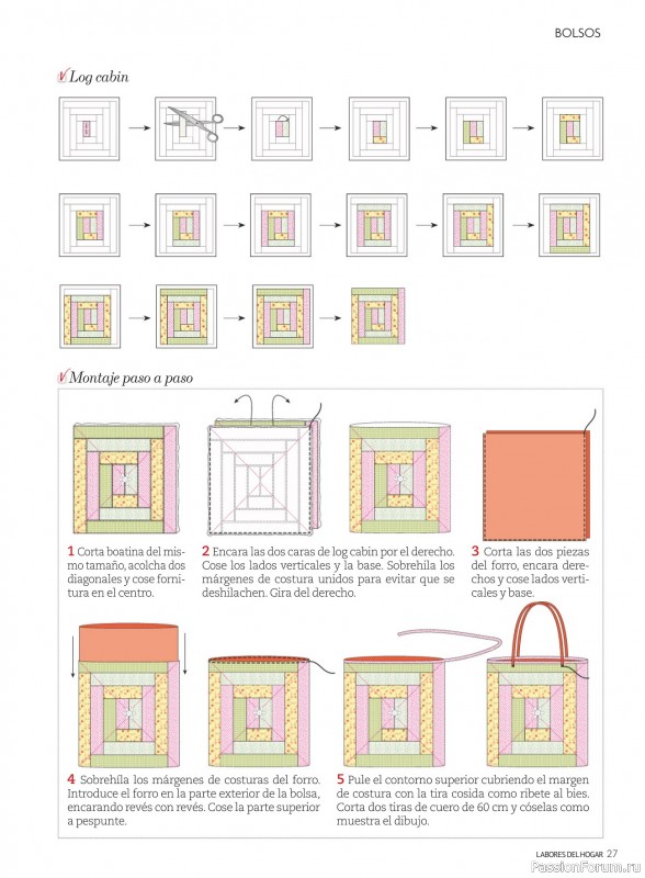 Коллекция проектов для рукодельниц в журнале «Labores del hogar №774 2024»