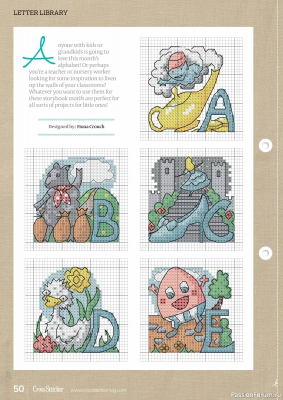 Коллекция вышивки в журнале «CrossStitcher №413 2024»