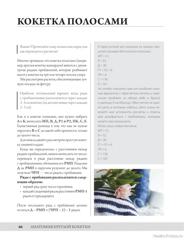 Вязаные проекты в книге «Анатомия круглой кокетки»