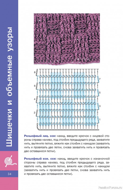 Вязаные проекты в книге «Необычные узоры крючком»