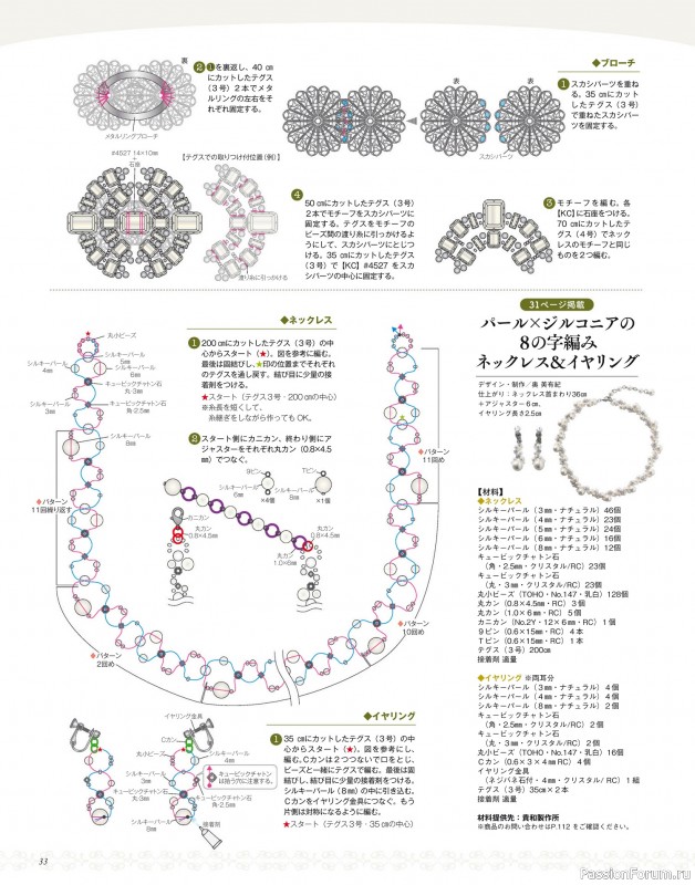 Коллекция проектов для рукодельниц в журнале «Beads Friend - Summer 2024»