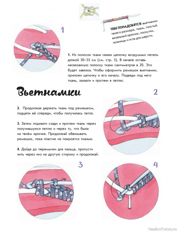 Вязаные проекты в книге «Творческое вязание»