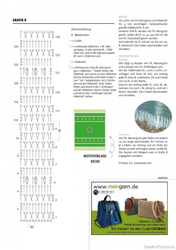 Вязаные проекты в журнале «Hakeln das MaschenMagazin №44 2024»