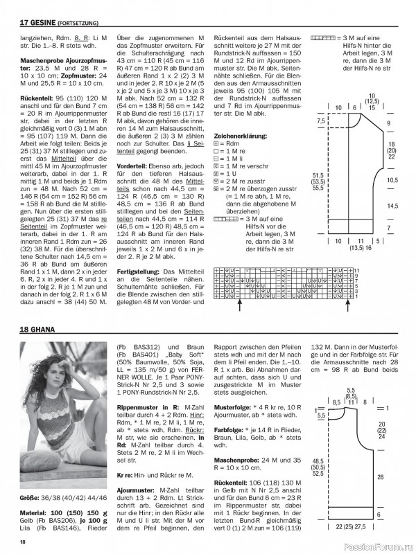 Вязаные модели в журнале «Maschentrends - MTR24002 2024»