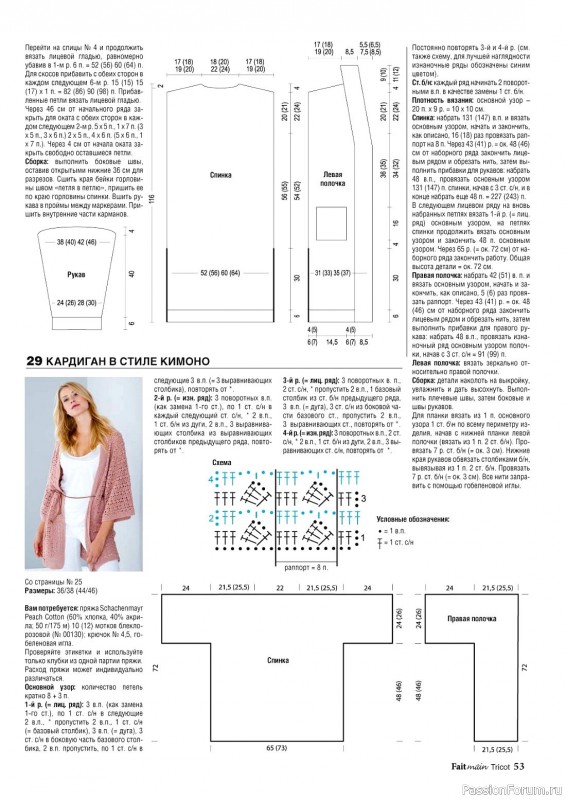 Вязаные модели в журнале «Tricot. Вязание №1 2023»