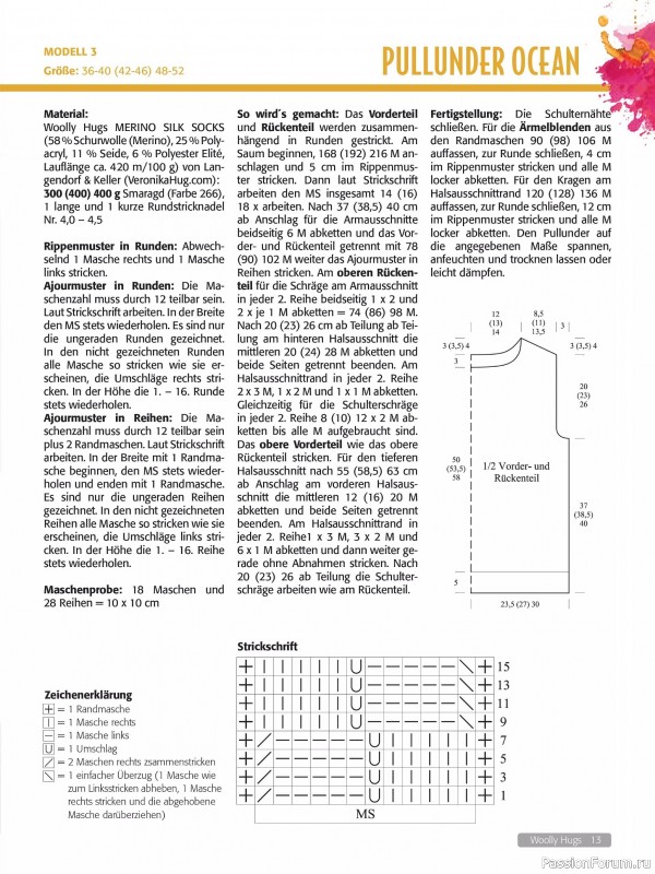 Вязаные проекты в журнале «Woolly Hugs Maschenwelt №2 2025»