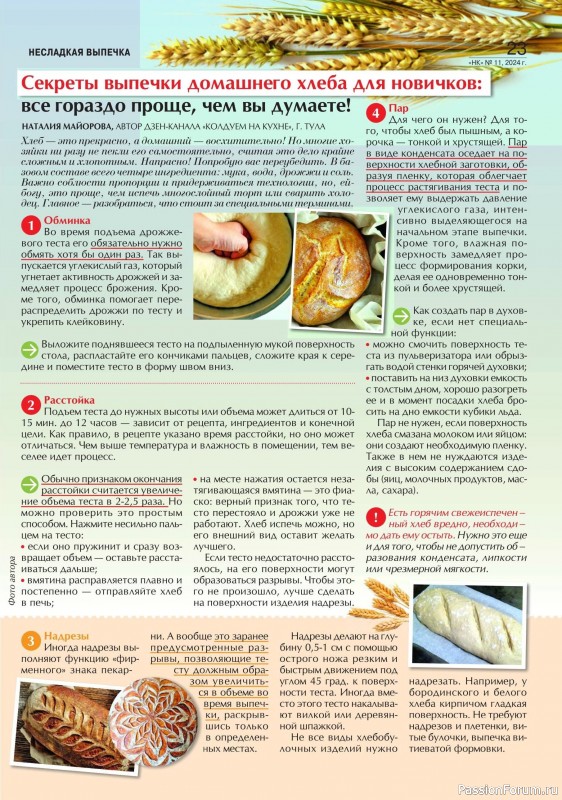 Коллекция кулинарных рецептов в журнале «Наша кухня №11 2024»