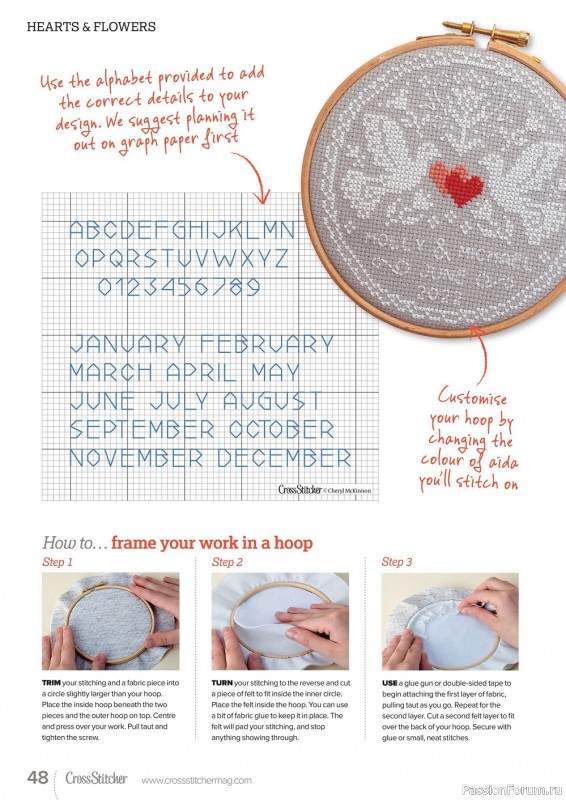 Коллекция вышивки в журнале «CrossStitcher №383 2022»