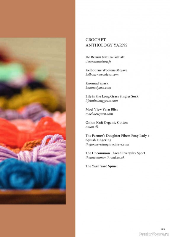 Вязаные модели спицами в журнале «Pom Pom Quarterly Special - Crochet Anthology - 2023»