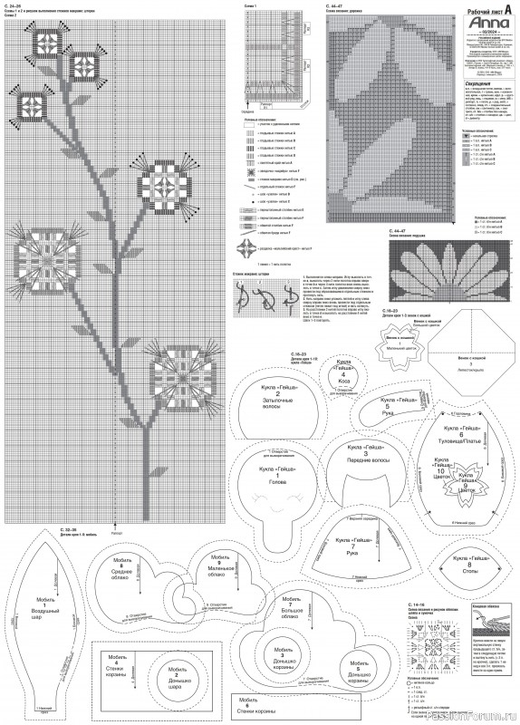 Коллекция проектов для рукодельниц в журнале «Anna №2 2024»