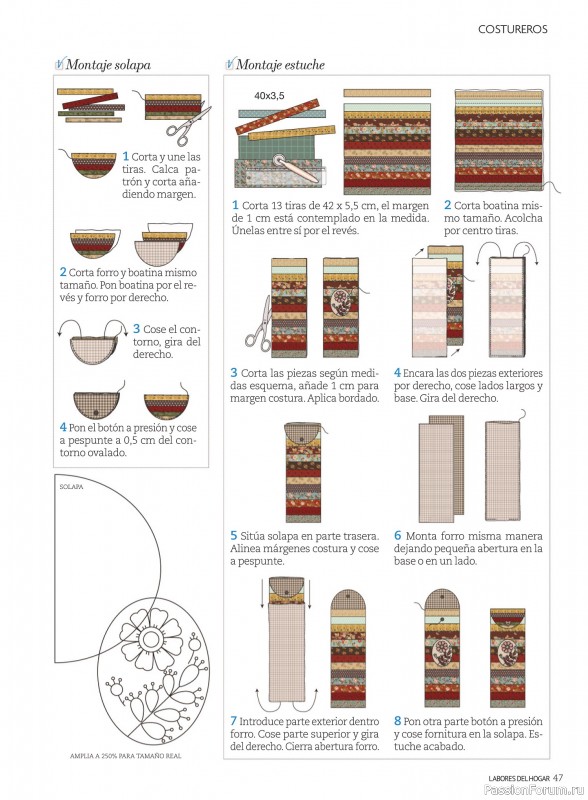Коллекция проектов для рукодельниц в журнале «Labores del hogar №776 2023»