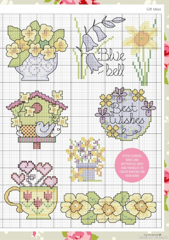 Коллекция вышивки в журнале «Cross Stitch Favourites №40 2025»