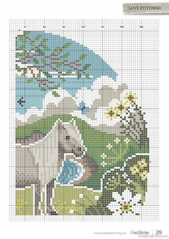 Коллекция вышивки в журнале «CrossStitcher №411 2024»