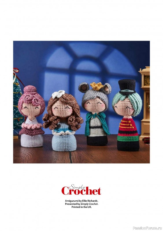 Вязаные проекты крючком в журнале «Simply Crochet №153 2024»