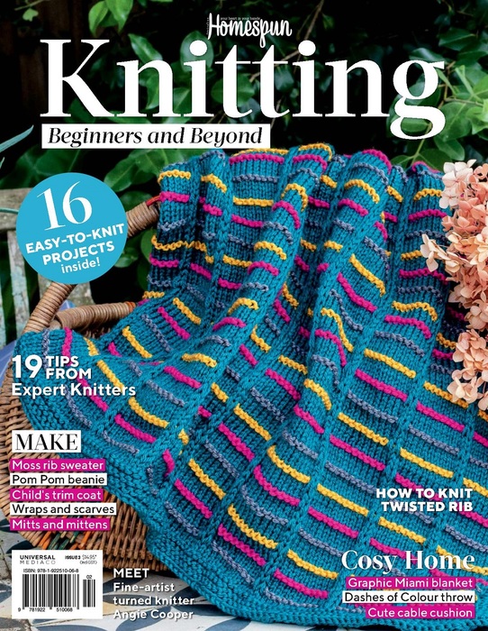 Вязаные проекты спицами в журнале «Homespun Knitting №3 2022»