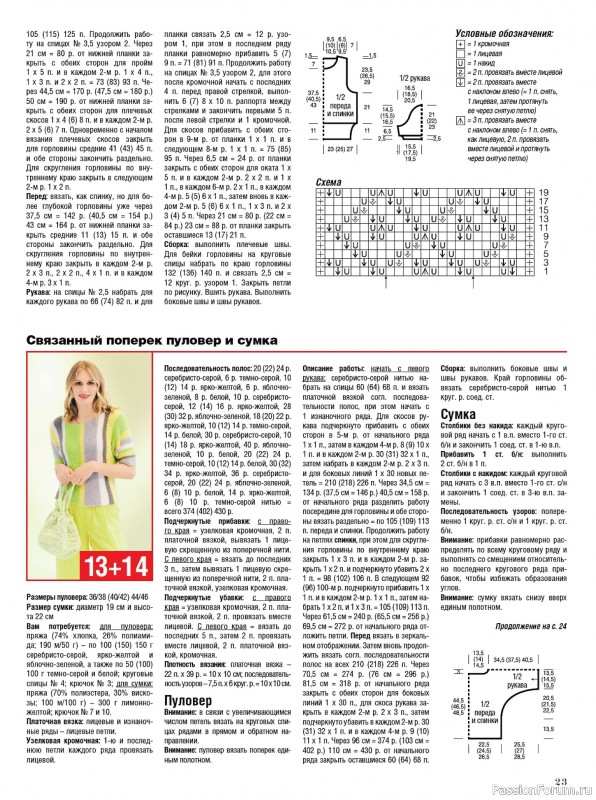 Вязаные модели в журнале «Сабрина №9 2024»