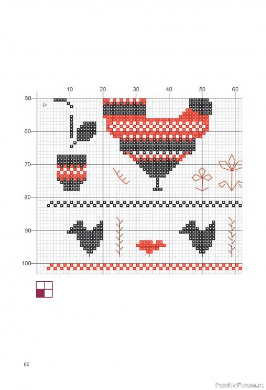 Коллекция вышивки в журнале «Русские узоры»