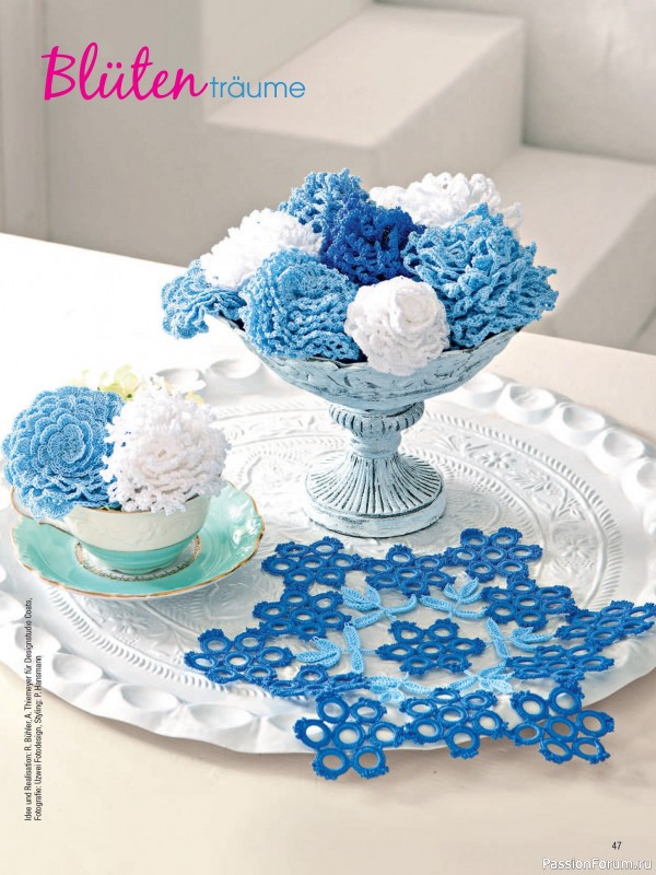 Вязаные проекты крючком в журнале «Freude am Handarbeiten Sonderheft FH176 2025»