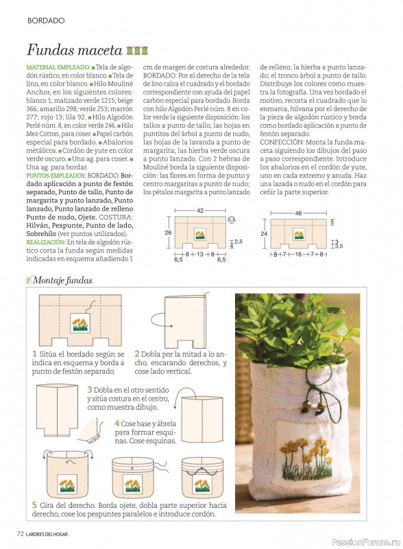 Коллекция проектов для рукодельниц в журнале «Labores del hogar №776 2023»