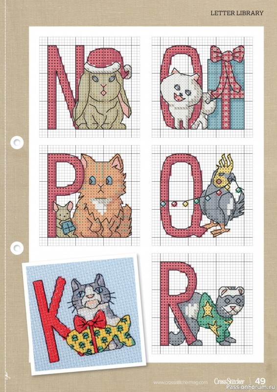 Коллекция вышивки в журнале «CrossStitcher №415 2024»