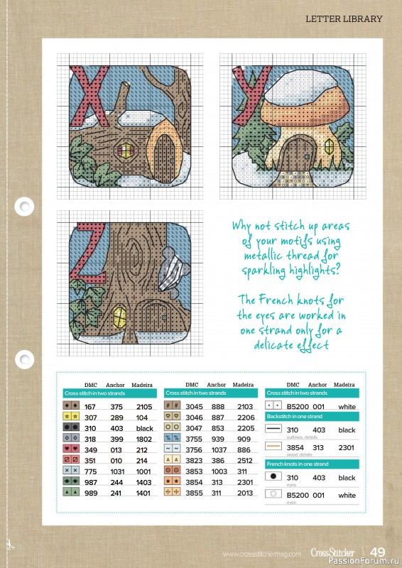 Коллекция вышивки в журнале «CrossStitcher №417 2024»