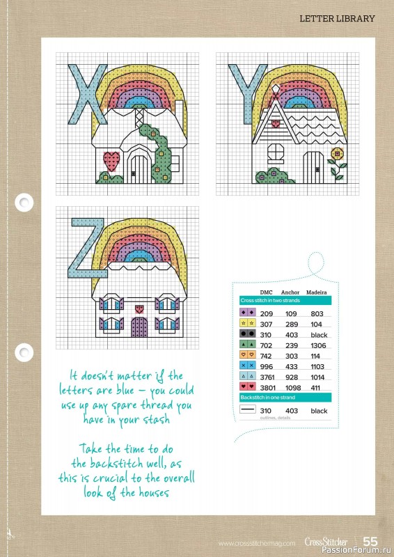 Коллекция вышивки в журнале «CrossStitcher №412 2024»