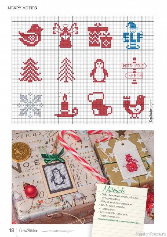 Коллекция вышивки в журнале «CrossStitcher №415 2024»