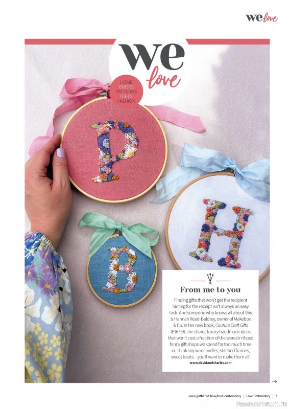 Коллекция вышивки в журнале «Love Embroidery №54 2024»