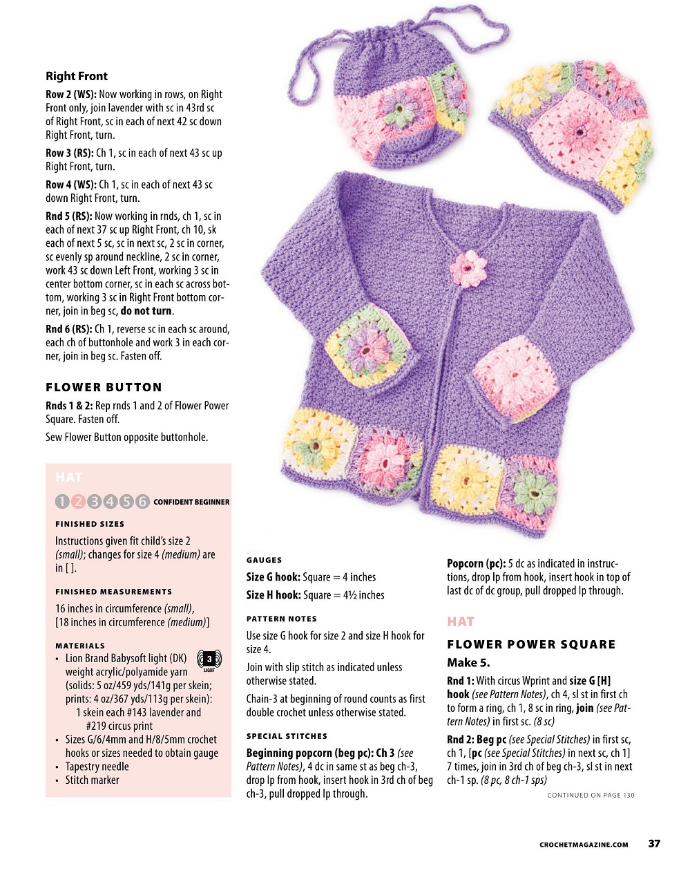 Вязаные проекты крючком в журнале «Crochet! Specials – Late Winter 2022»