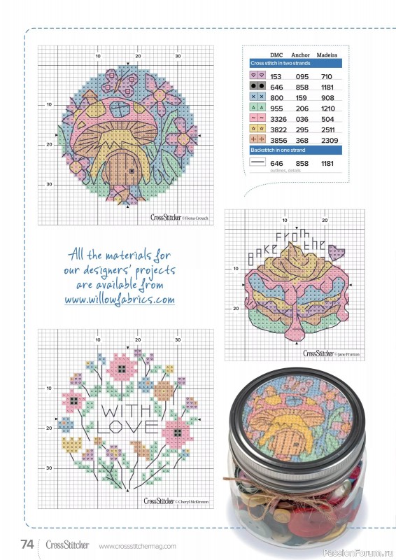 Коллекция вышивки в журнале «CrossStitcher №413 2024»