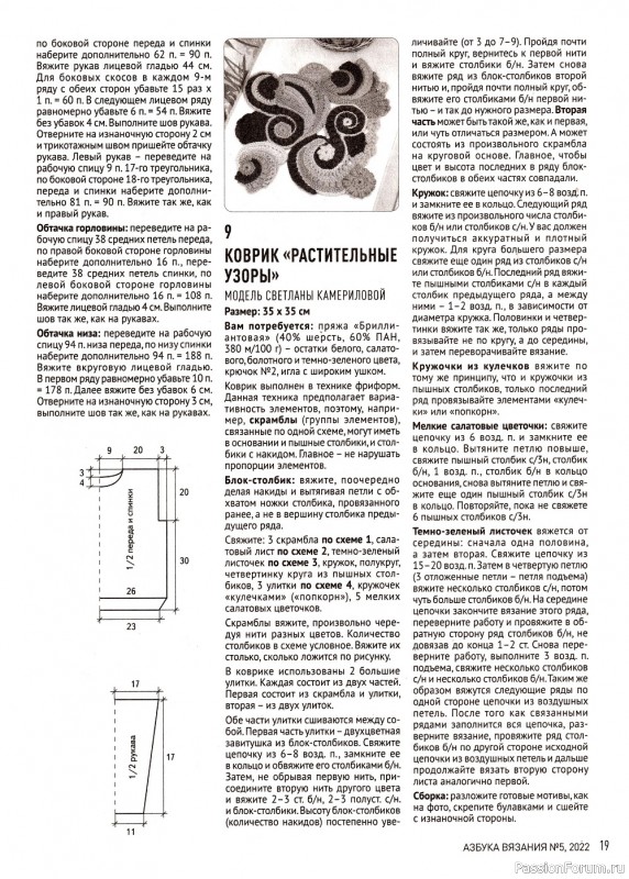 Школа вязания в журнале «Азбука вязания №5 2022»