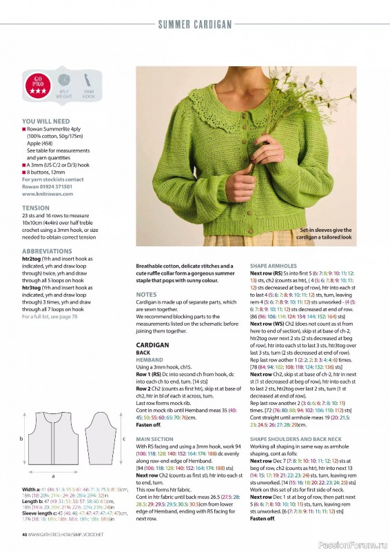 Вязаные проекты крючком в журнале «Simply Crochet №161 2025»