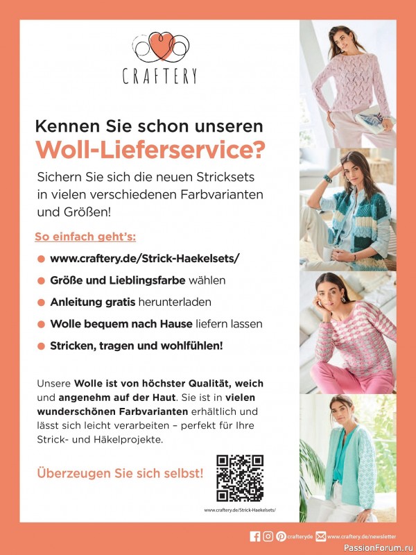 Вязаные модели для детей в журнале «Kinder Maschenmode №3 2025»