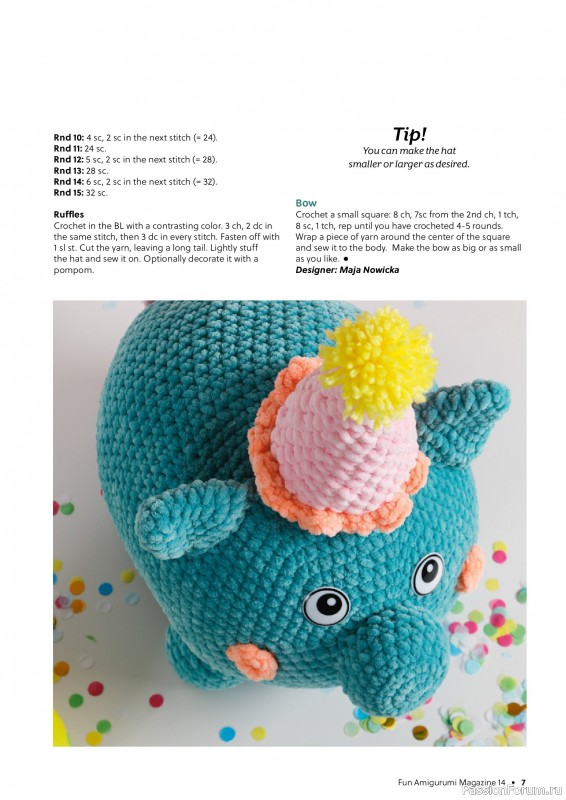 Вязаные проекты крючком в журнале «Fun Crochet Magazine №27 2025»